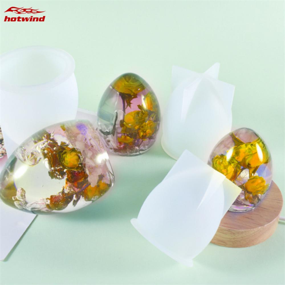 Khuôn Silicone Tạo Hình Quả Trứng DIY Trang Trí Nhà Cửa