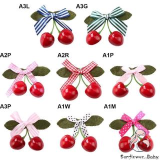 Kẹp Tóc Hình Quả Cherry Dễ Thương Cho Bé Gái