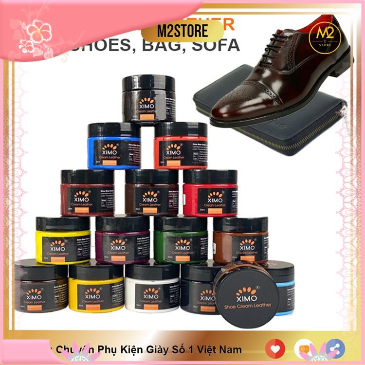 Xi kem đánh giày chuyên sửa vết bong tróc cho đồ da và đánh bóng túi ví, áo, ghế da Ximo Leather