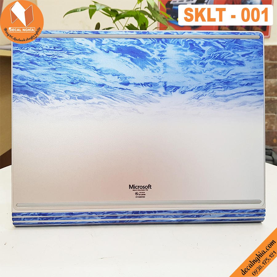 Aluminum skin dán Surface book 2 15