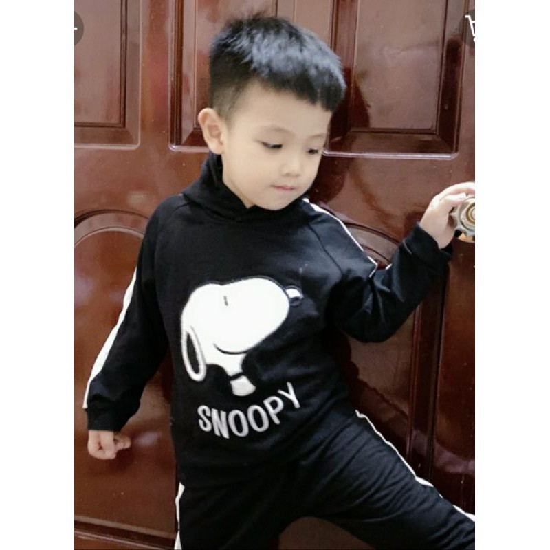 Set nỉ HM Snoopy bé trai