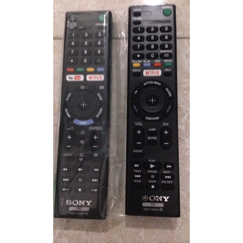 điều khiển tivi Sony chính hãng tx300p kèm pin