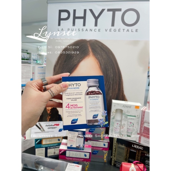 Phyto Phanere - Hỗ trợ tóc móng 120v
