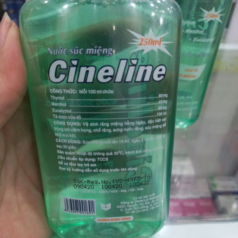 NƯỚC SÚC MIỆNG CINELINE