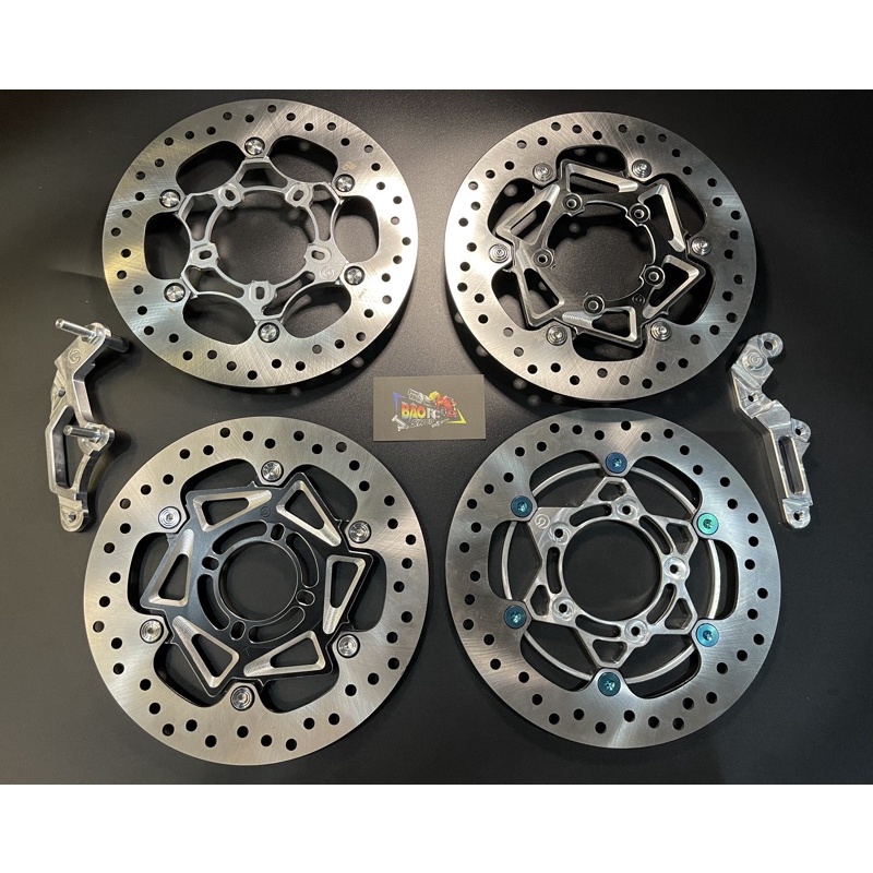 Combo Đĩa thắng Winer + lòng nhôm 260mm gắn các loại xe máy