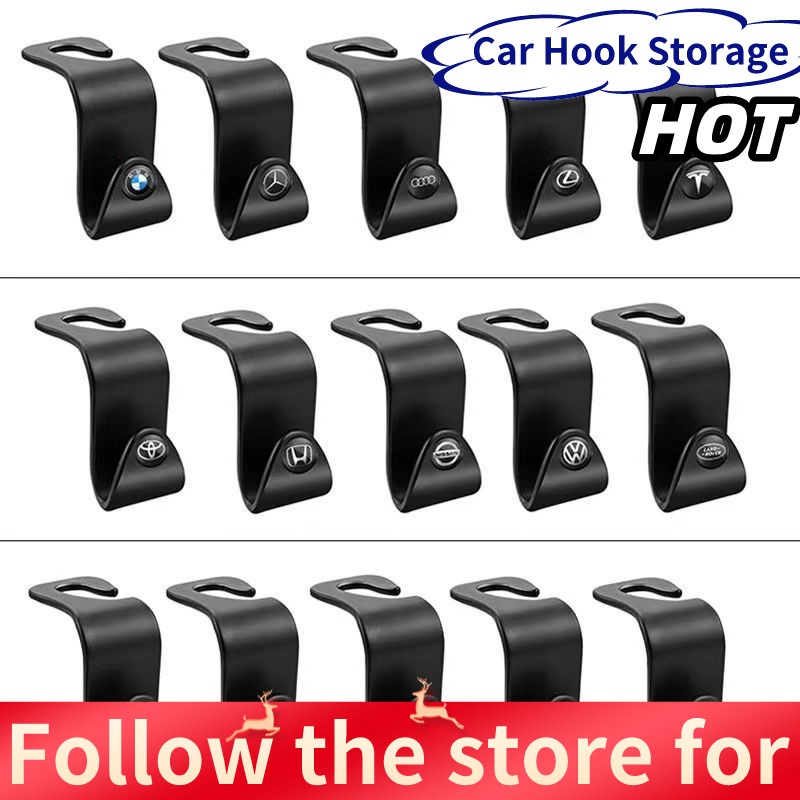 Móc Treo Đồ Gắn Sau Ghế Xe Hơi Đa Năng Sáng Tạo Tiện Dụng