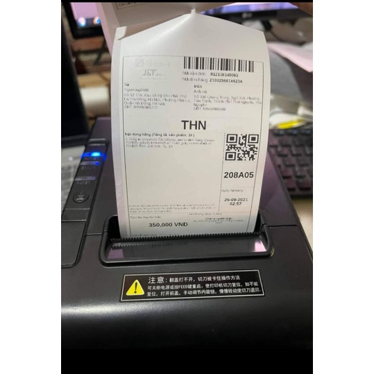GIẤY IN BIIL CÓ KEO LIÊN TỤC. DÙNG CHO MÁY IN HÓA ĐƠN XPRINTER. APOS .KPOS .SPOS