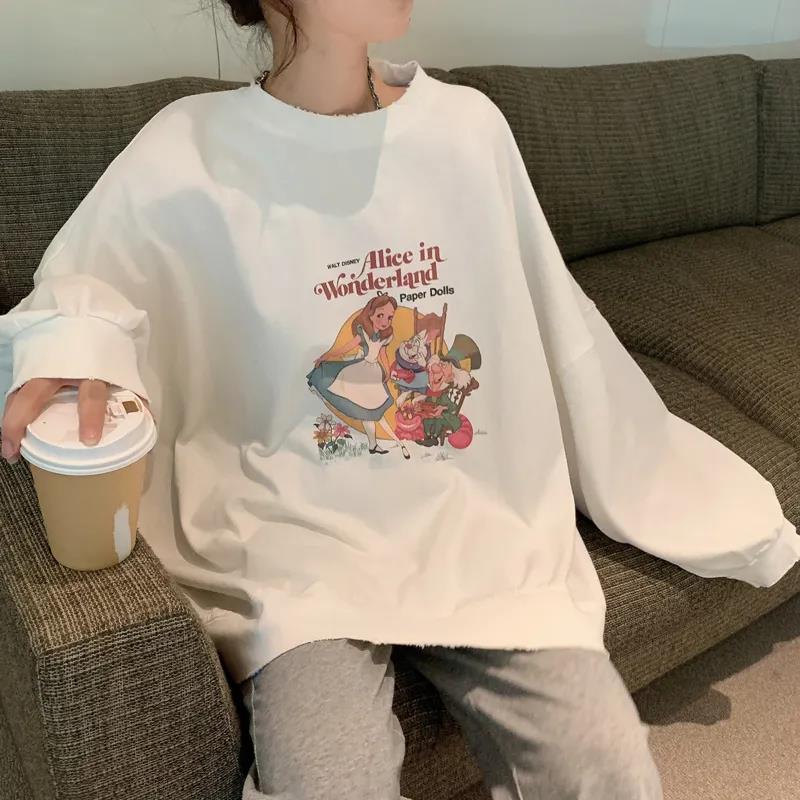 NRVP Áo Hoodie Tay Dài Thời Trang Hàn Quốc 2021 Cho Nữ