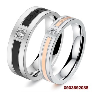 Nhẫn cặp tình nhân, nhẫn đơn Endless Love N28