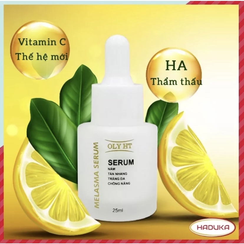 SERUM  NÁM - TÀN NHANG -TRẮNG DA & CHỐNG NẮNG OLY HT 25ml