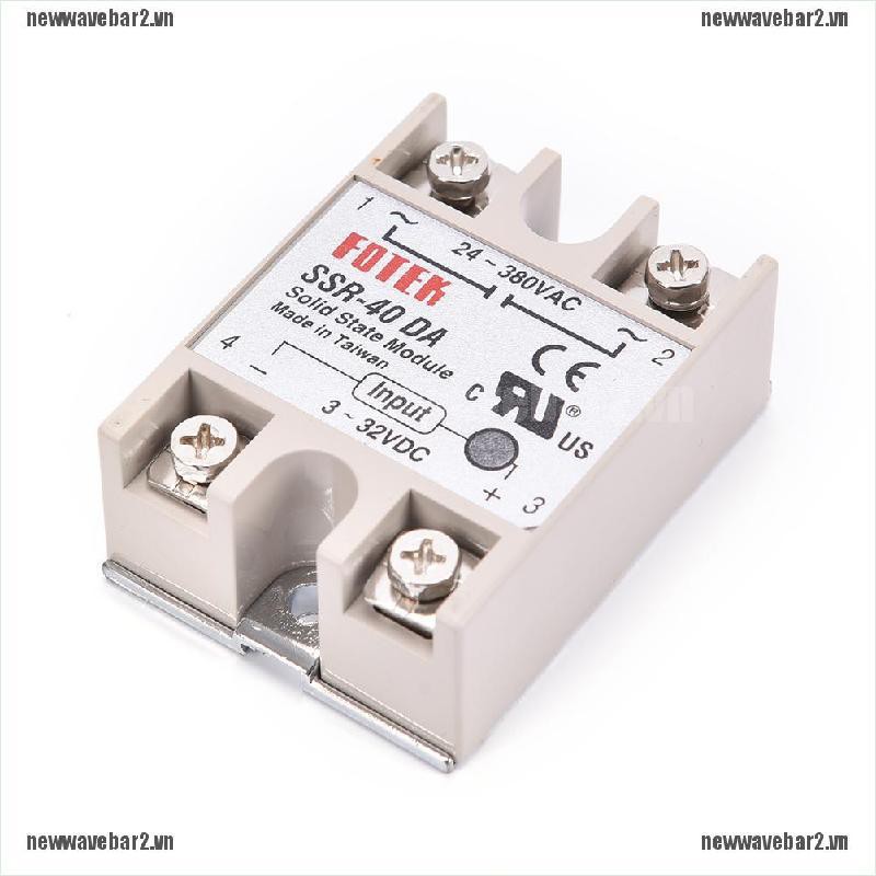 DC Set 2 Rơ Le Ssr-40A Ssr-40Da 40a Chuyên Dụng