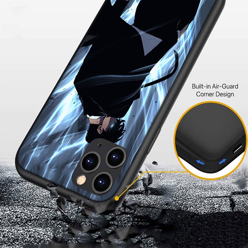 Ốp Điện Thoại Họa Tiết Solo Leveling Cho iPhone 5 5S 6 6S 7 8 11 Pro Max Plus SE XR IJ114