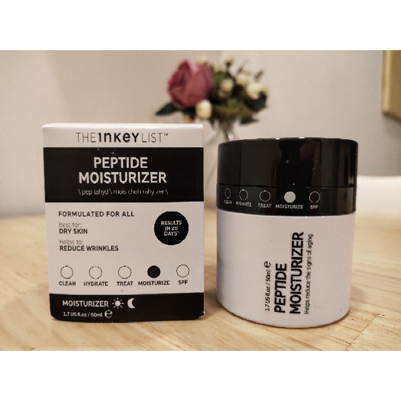 Kem dưỡng ẩm The INKEY LIST Peptide Moisturizer 50ml (bill Sephora)