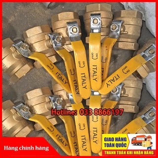 Van bi đồng tay gạt italy phi 60