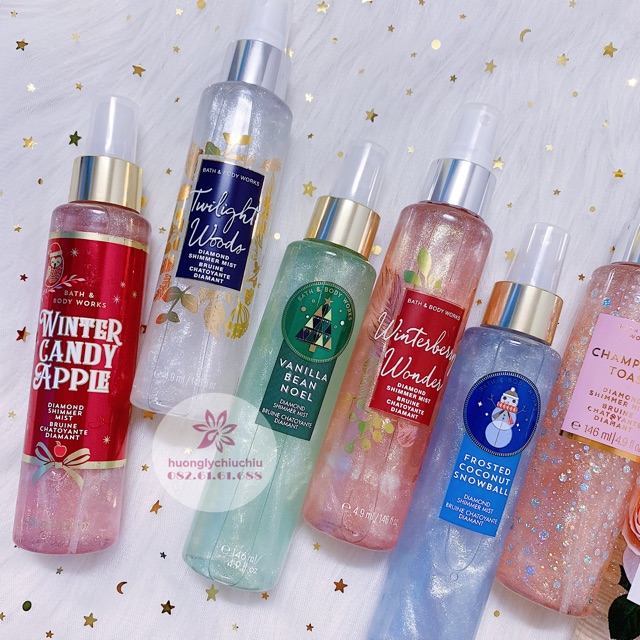 Xịt nhũ Bath and Body works 146ml | BigBuy360 - bigbuy360.vn