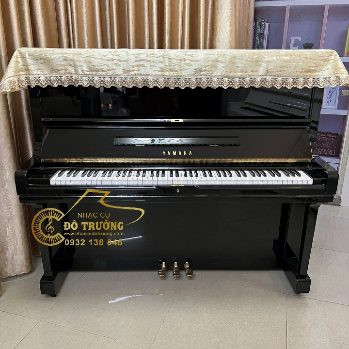 Khăn Phủ Đàn Piano Mẫu Mây Hoàng Hôn