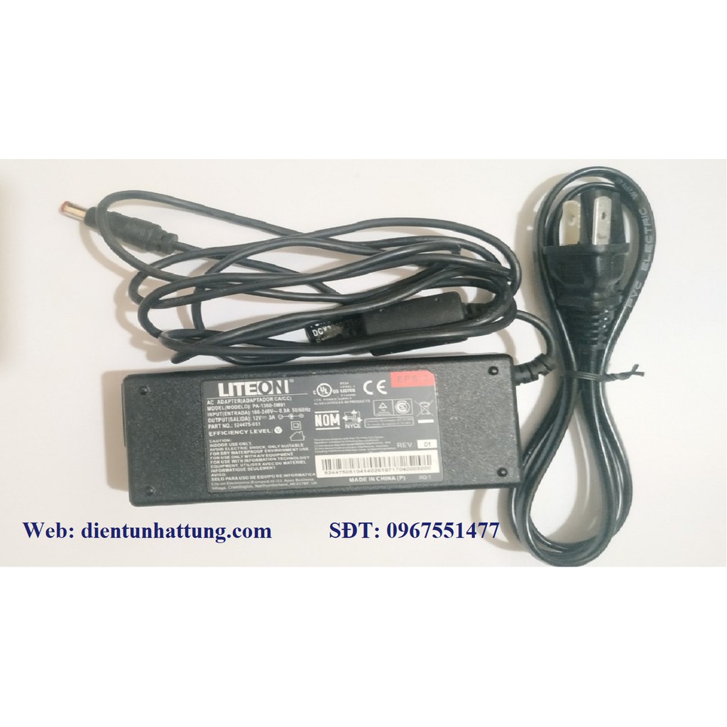Nguồn Adapter 12V-4.1A LITEON hàng tốt