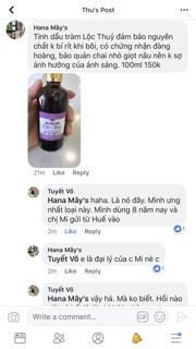 TINH DẦU TRÀM TRÀ LỘC THỦY