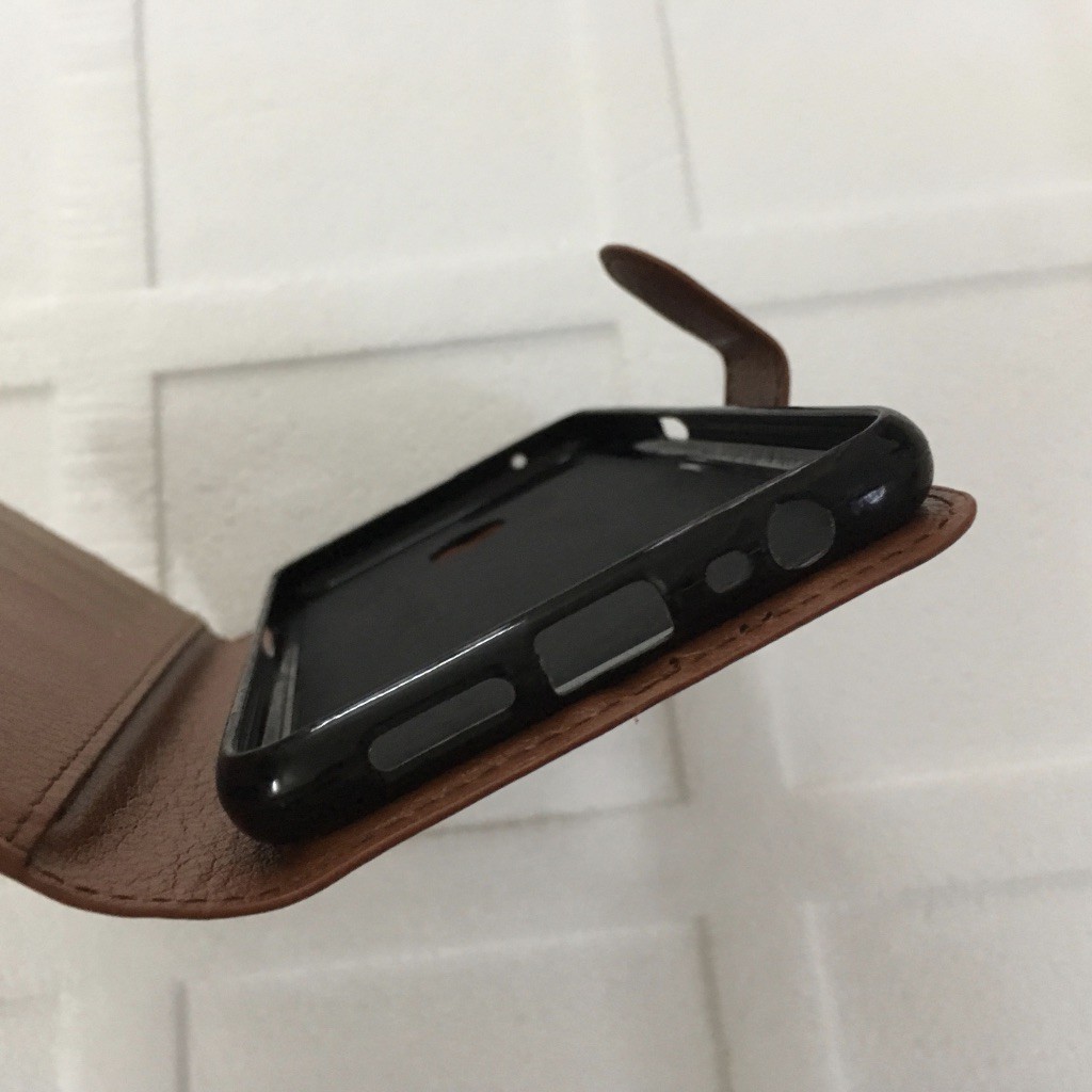 Oppo Realme 2 Pro A7X F9 F9 Pro - Bao da chất liệu PU có khe để thẻ