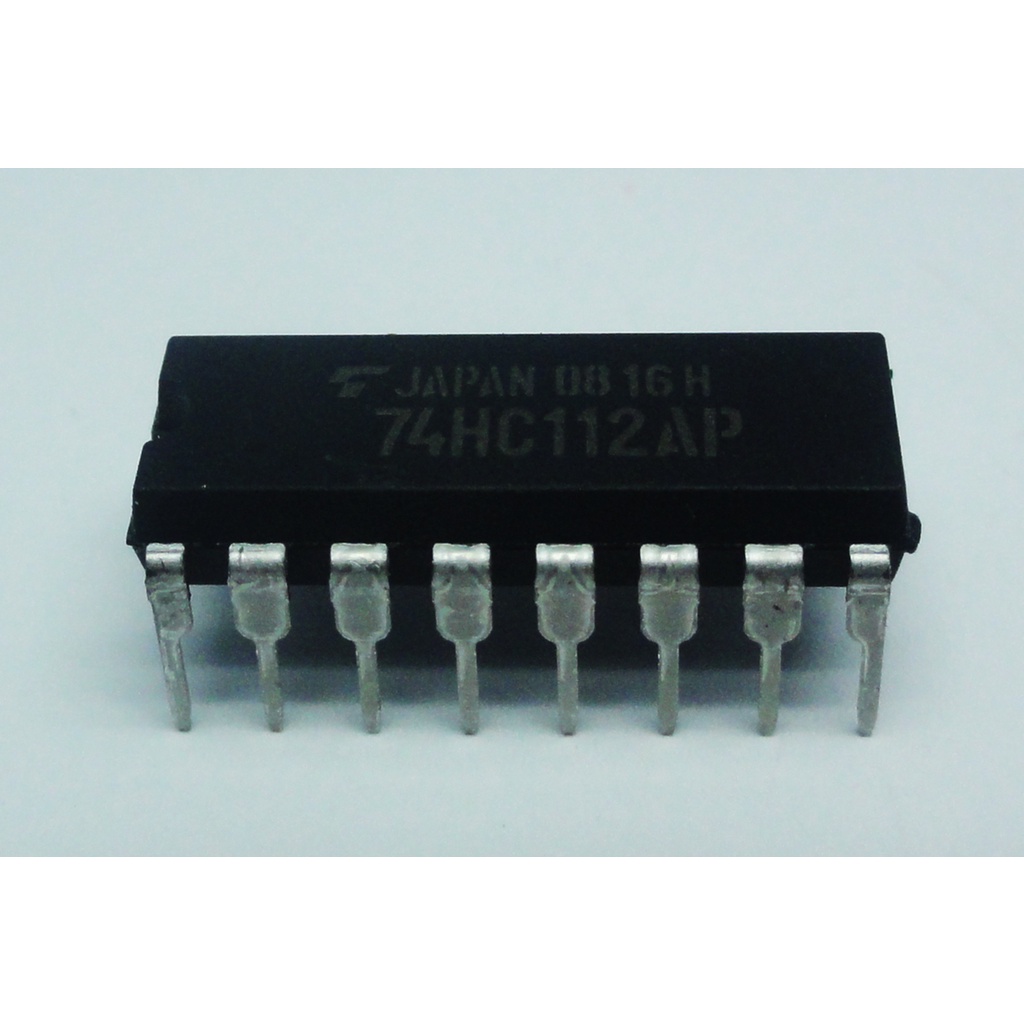 IC số 74HC112  / DIP-16 / 2 x JK-FLIP-FLOP / Linh Kiện Điện Tử
