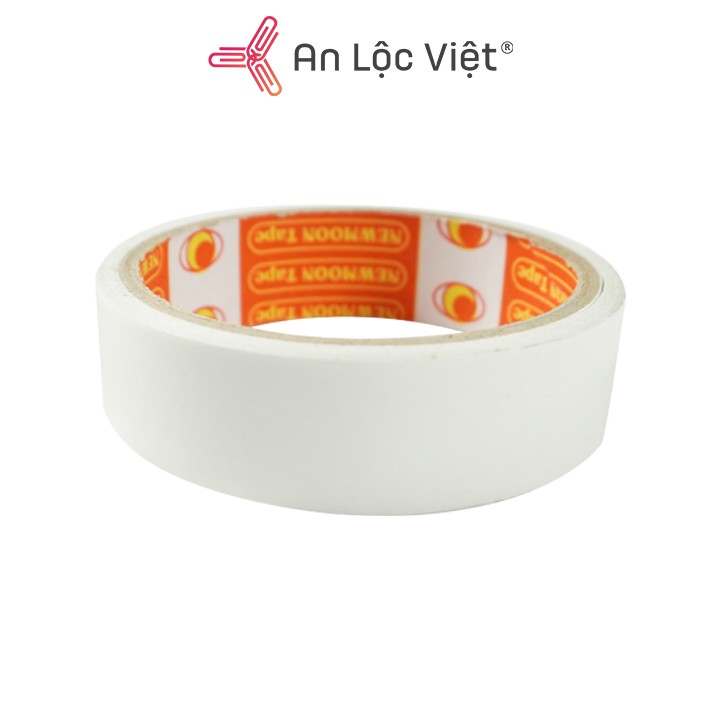 Cuộn băng keo 2 mặt 1,2cm - 2,5cm - 5cm