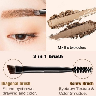 Bột tán mày Missha Twin Brow Kit