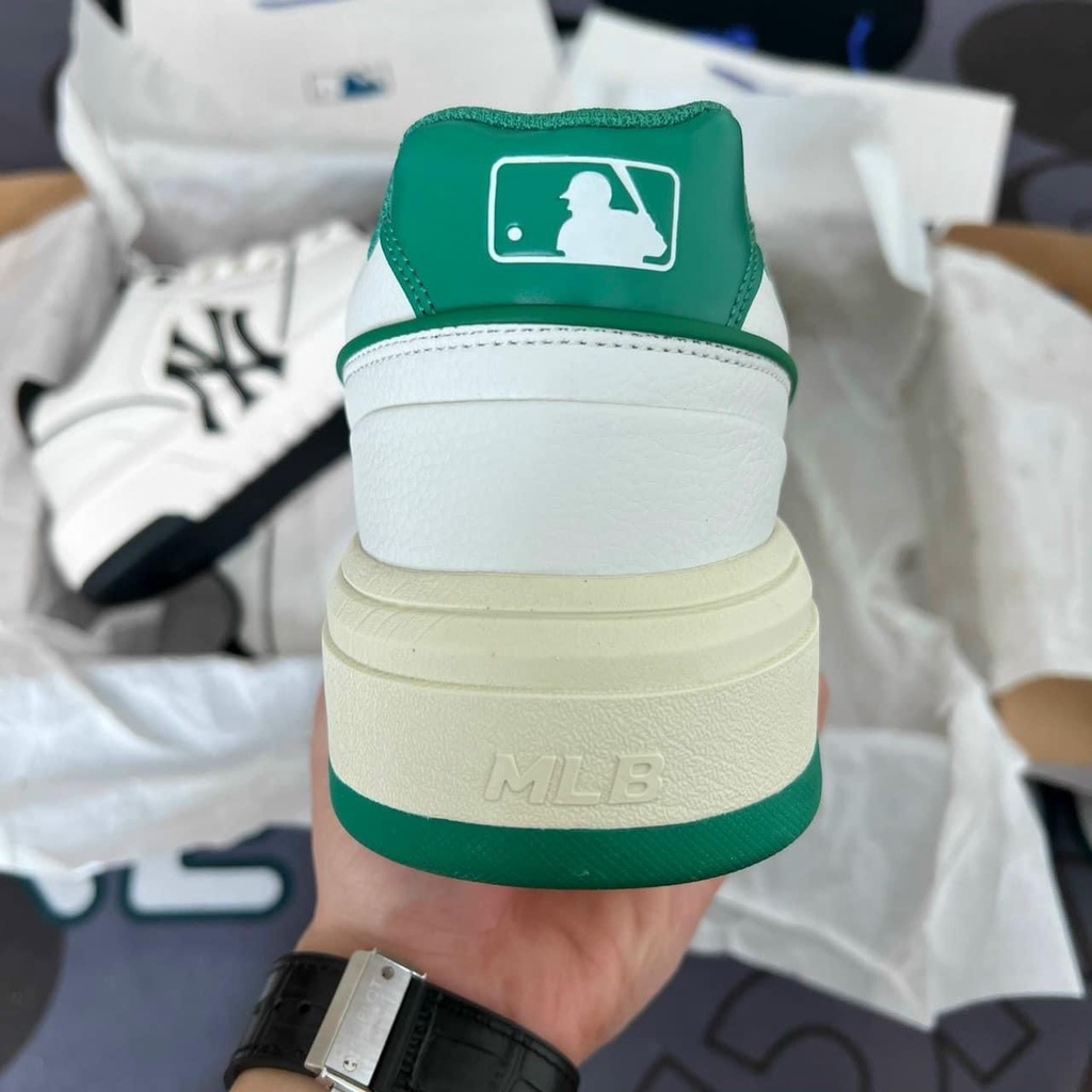 GIÀY THỂ THAO SNEAKER MLB CHUNKY LINER NEW YORK YANKEES MLB LINER XANH TRẮNG MLB LINER ĐEN TRẮNG BẢN CAO CẤP