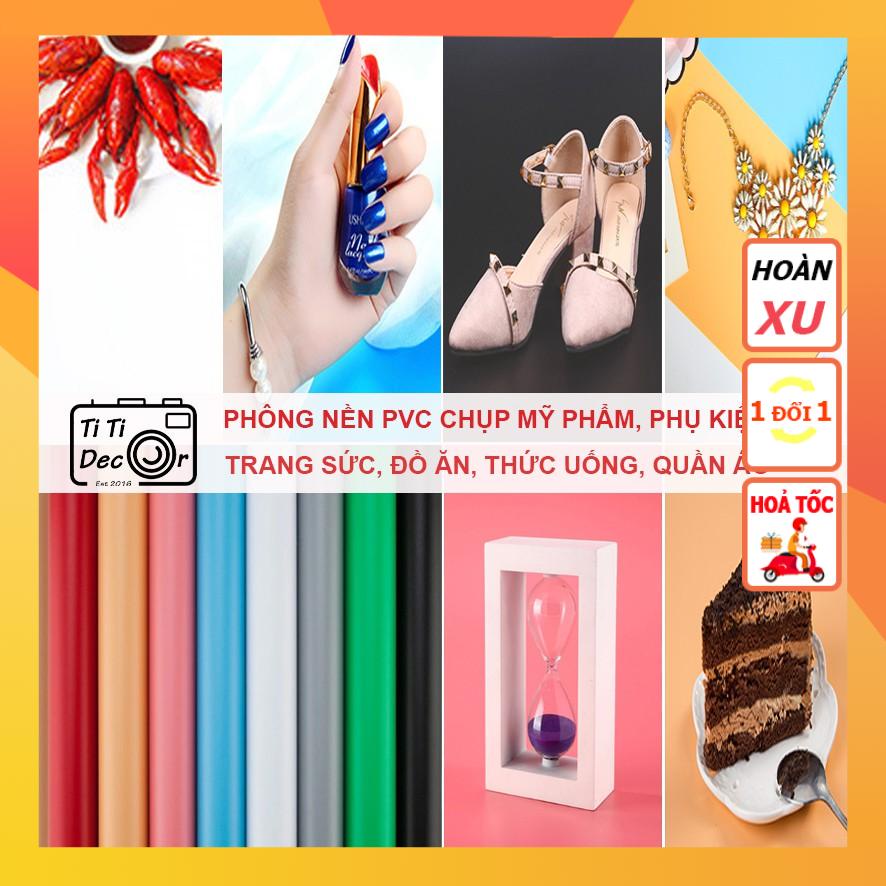 Phông nền pvc chụp ảnh mỹ phẩm, quần áo, đồ ăn, nước uống, trang sức, phụ kiện, giày, balo