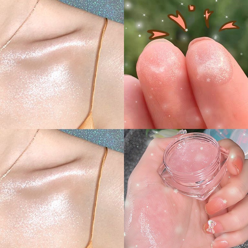 Hũ Nhũ Highlight Bắt Sáng Body Toàn Thân Saquinuo Nhiều Màu LALA