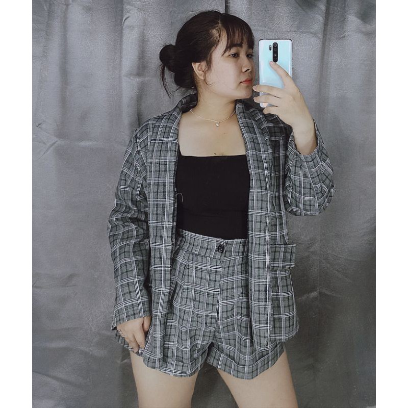 set vest quần ngắn 3 món bigsize