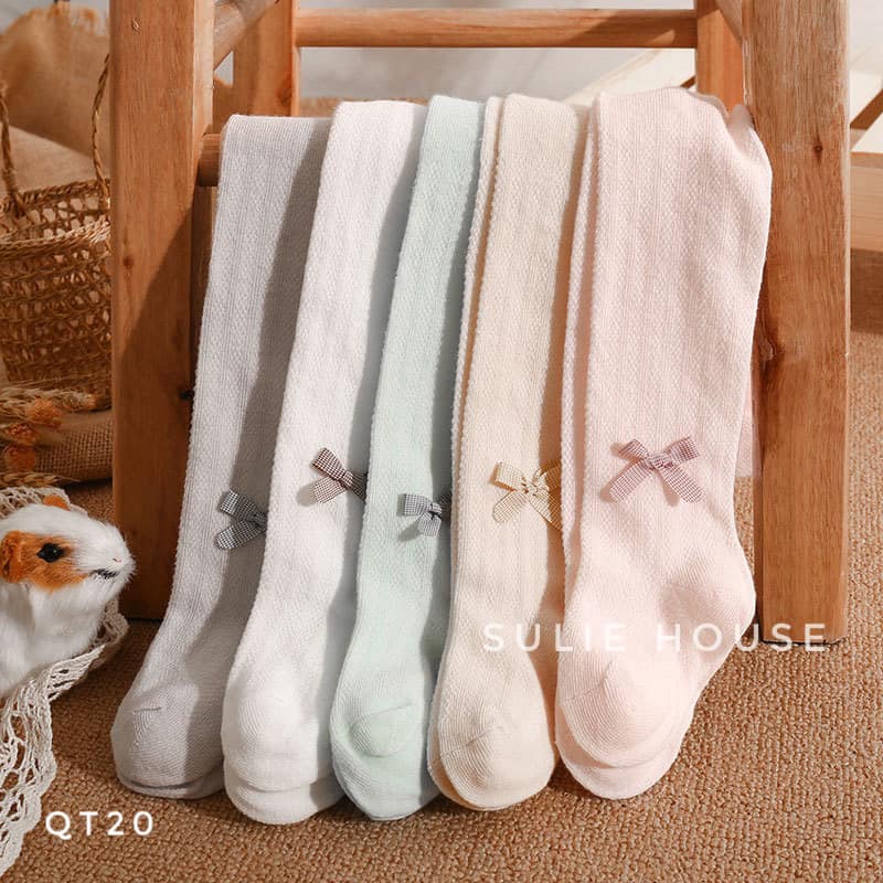 Quần tất lưới đính nơ - QT20