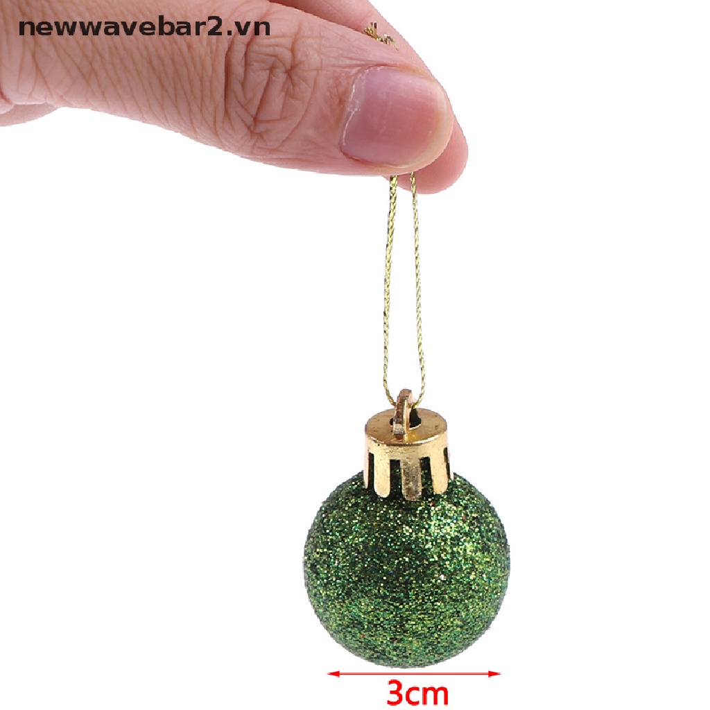 Bộ 24 Trái Cây Trang Trí Giáng Sinh Dễ Thương