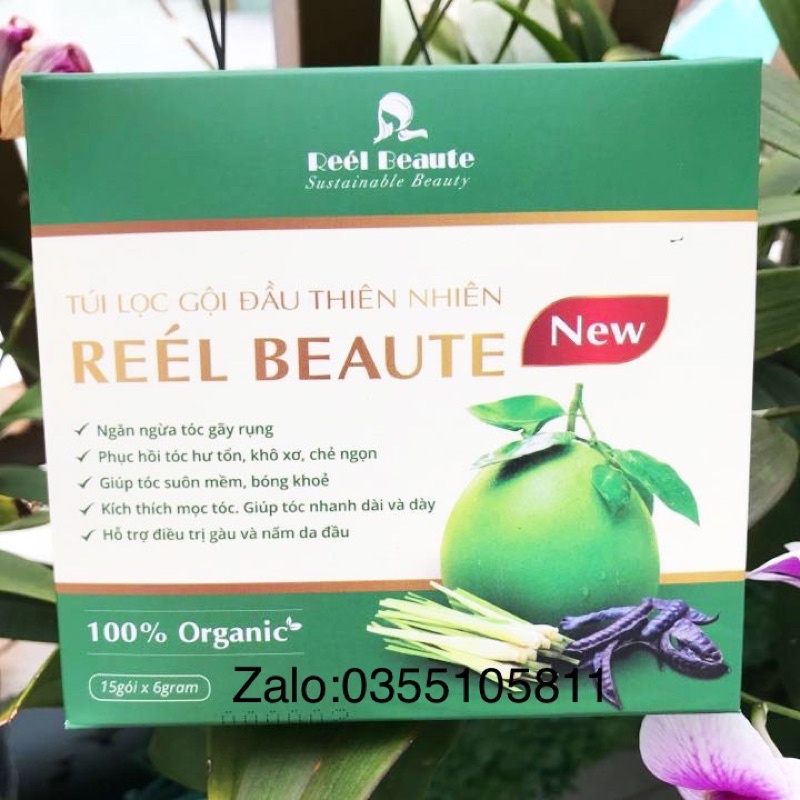 TÚI LỌC GỘI ĐẦU THIÊN NHIÊN REÉL BEAUTE