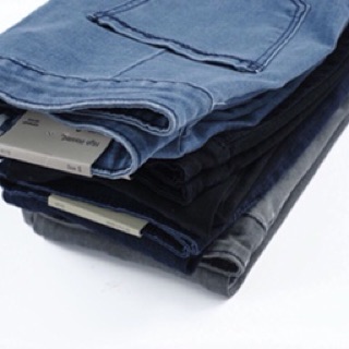 Quần jean skiny topshop size L (xám-đen-xanh sáng)