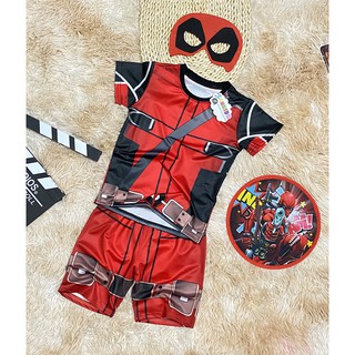 Đồ siêu nhân Deadpool tặng khiên và mặt nạ