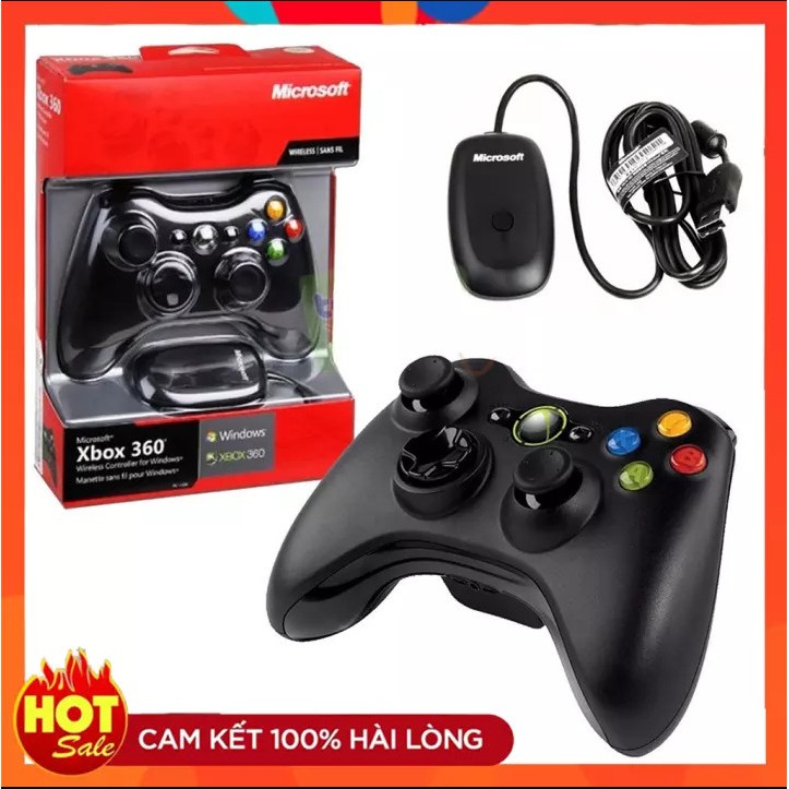 [FREE SHIP] Tay Cầm Chơi Game Xbox 360 [CÓ BẢO HÀNH]