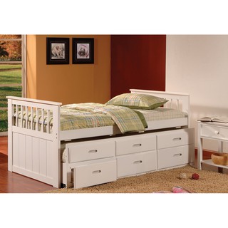 Giường Tầng hộp 092(1m) Trắng