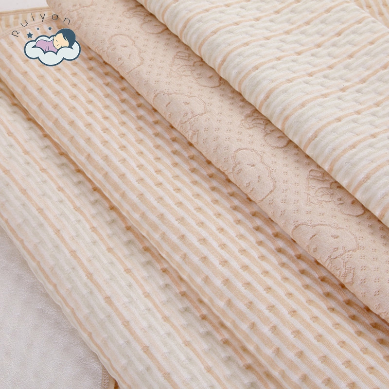 Thảm lót thay tã cho em bé sơ sinh bằng cotton thoáng khí chống thấm nước