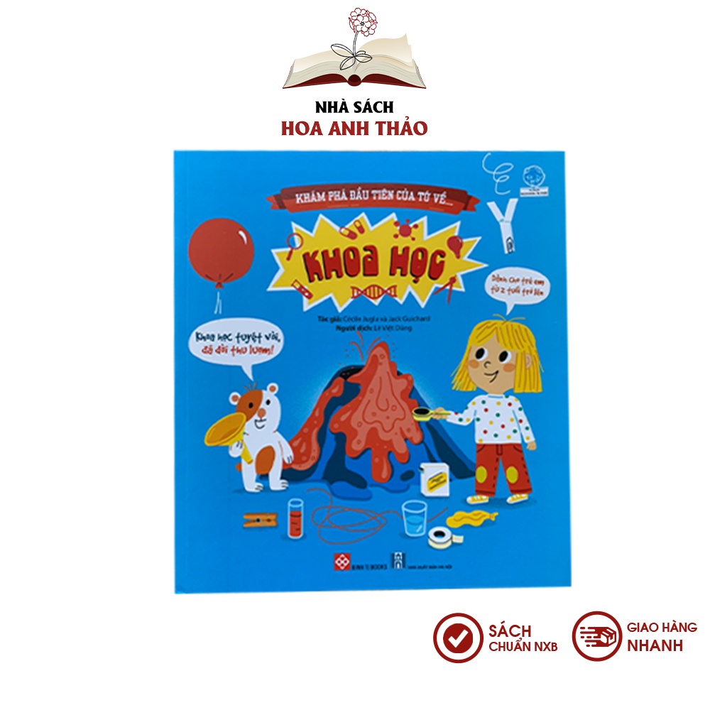 Sách - Khám Phá Đầu Tiên Của Tớ Về - Đinh Tị - Linh Kha - Bộ 8 quyển lẻ tùy chọn