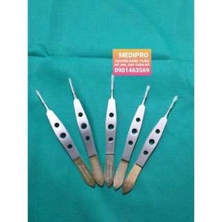 NHÍP 3 LỖ CÓ MẤU HÀNG CHUẨN CHÂU ÂU CE - NHÍP NHẤN MÍ - NHÍP GẮP MỠ