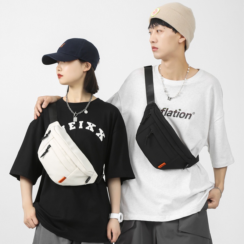 Túi Đeo Chéo Nylon Chống Thấm Nước Thời Trang Hàn Quốc Dành Cho Nam
