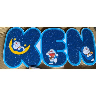 (Theo Yêu Cầu) Bảng Tên Bé Để Bàn Kích Thướt 25Cm, Phụ Kiện Trang Tri Bàn Tiệc Sinh Nhật, Thôi Nôi Cho Bé ABSHOP COM VN