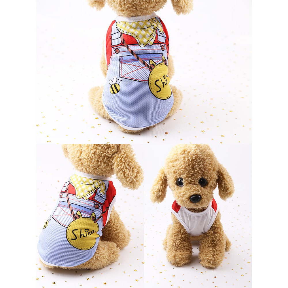 🎁 🎁  XL  🐶 🎽 Yếm Jean Túi Chéo 🎽 Quần Áo Dành Cho Thú Cưng Thời Trang Cho Chó Mèo