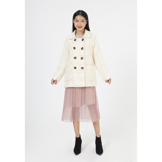De Leah - Áo Khoác Tweed Dáng Ngắn - Thời trang thiết kế