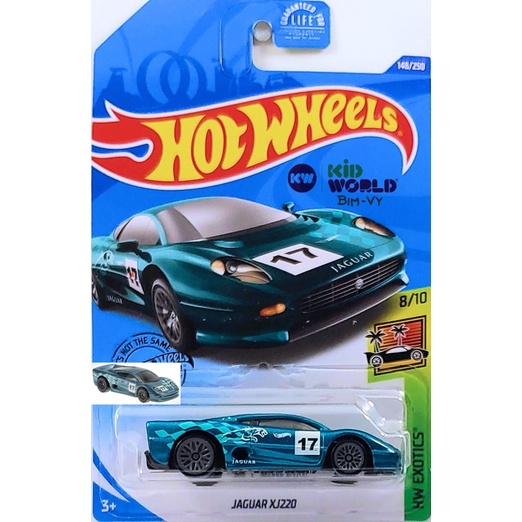 Xe mô hình Hot Wheels basic Jaguar XJ220 GHC34.