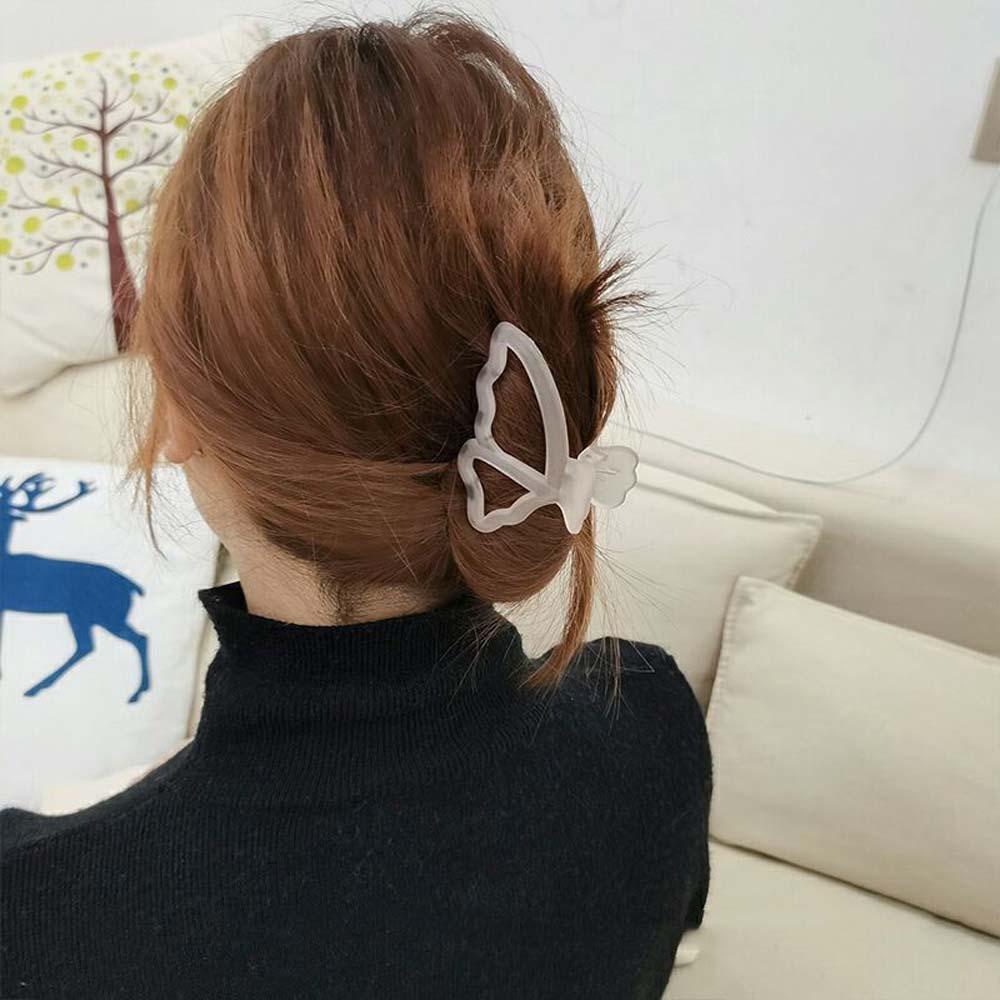 Kẹp Tóc Càng Cua Trong Suốt Phong Cách Hàn Quốc Thời Trang Cho Nữ