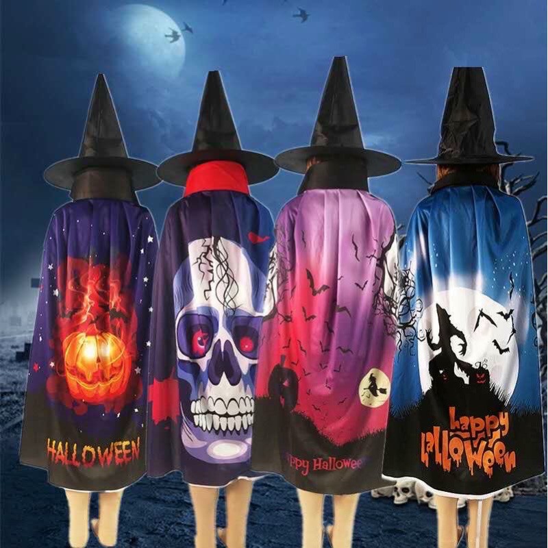 Áo choàng 3D hoá trang Halloween