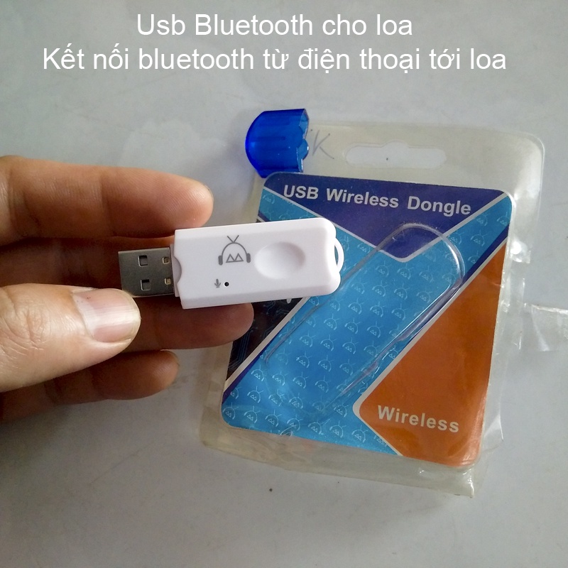 Usb Bluetooth cho loa - Kết nối bluetooth từ điện thoại tới loa