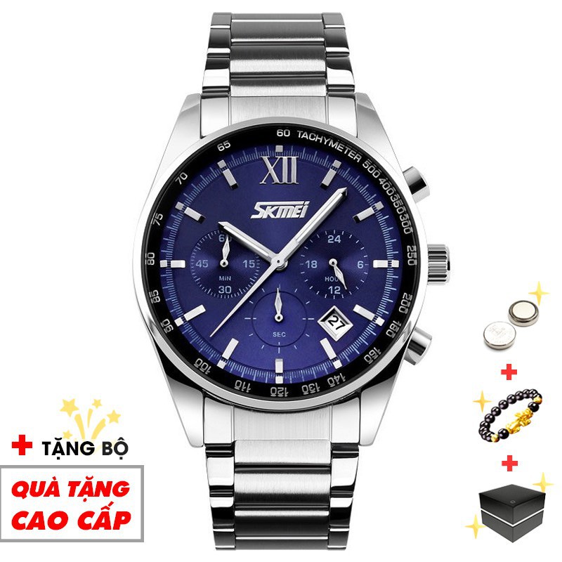 Đồng hồ nam SKMEI thời trang chạy 6 kim đẳng cấp quý ông SME02 - Đồng Hồ Camz