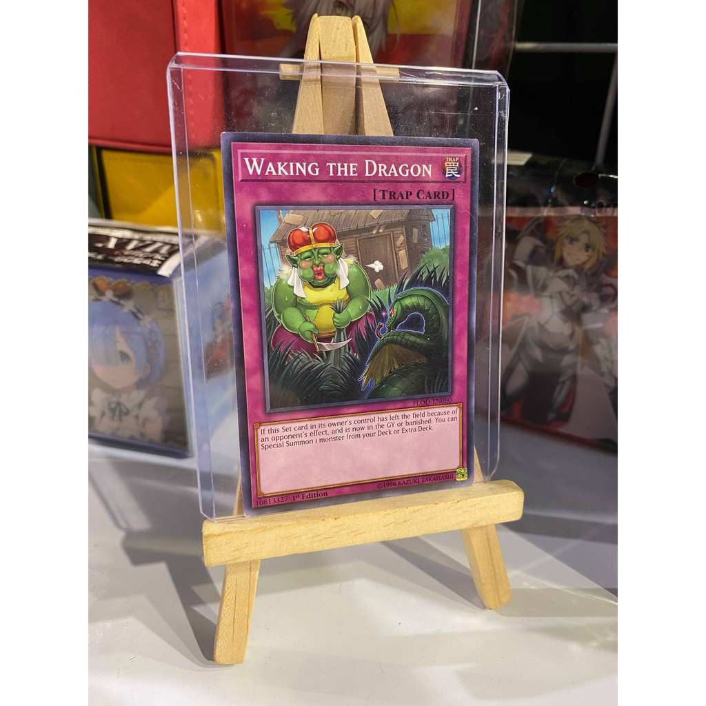 Lá bài thẻ bài Yugioh Waking The Dragon - Tặng bọc bài nhựa bảo quản